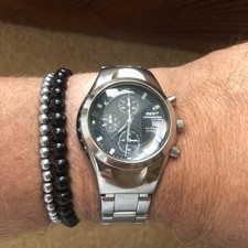 CITIZEN OXY Chronograph Date WR10Bar Anlaog Quartz Men's Watch Working