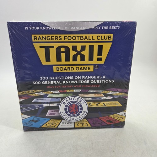 Rangers taxi board game - rangers,