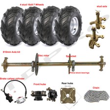 810mm Rear Axle Kit , Brake