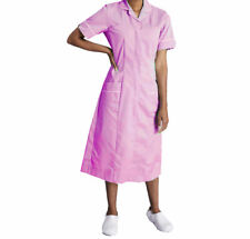 Long Hospitality Dress Healthcare Uniform Maid Tunic Top Nurses Carers Dentist