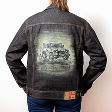 Upcycled Hand Painted Denim