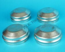 4 x 70mm Metal Grease Dust Hub Caps for Peak Trailer Wheels