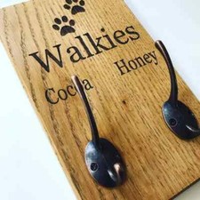 Personalised Dog Lead Hook
