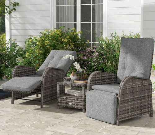 Rattan bistro set - rattan,