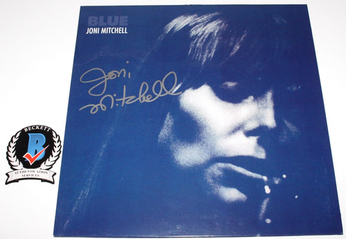 Joni mitchell signed blue - joni,