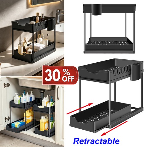 Tier under sink storage - under,