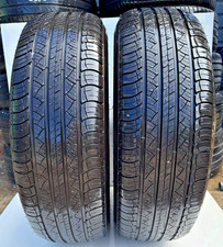 2 x Michelin Latitude Tour HP, 255/70/15, 116V, 6+ mm - NO REPAIRS