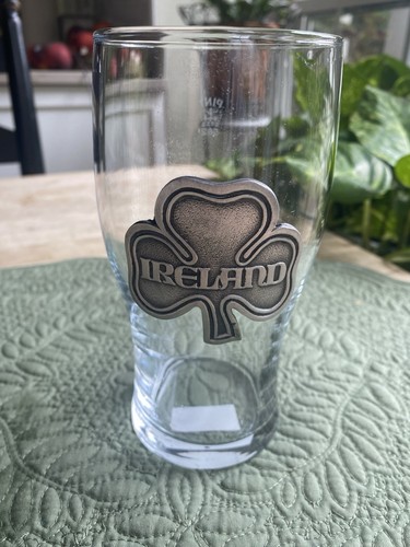 Glass pint from - pint, disney