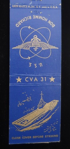 1950s uss bon homme richard - homme,