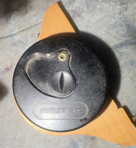 Bakelite inkwell with - inkwell,