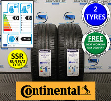 X2 205/55R16 205 55 16 91W CONTINENTAL ECO CONTACT 6 *RUNFLAT* NEW TYRES (E5)