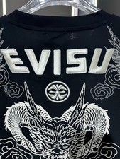Evisu t shirt tee black