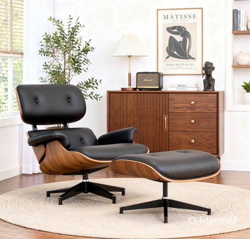 Vintage style lounge chair - style,