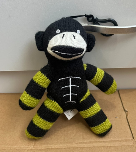 Asda black yellow knitted - yellow,