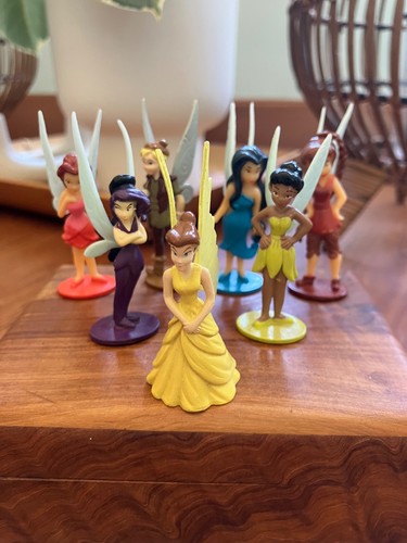 Disney pixie hollow fairies - pixie, x7