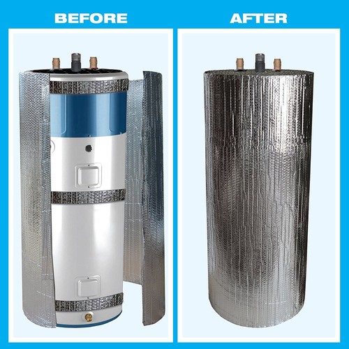 Reflective water heater - heater, jacket