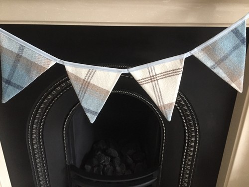Tartan porter stone sky blue - tartan,