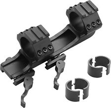 QD Cantilever Scope Mount Rings 1inch / 30mm for Picatinny 20mm Rail