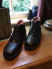 Uvex Classic Black Womens Boot 9482 Leather Steel Toe And Midsole Size 42
