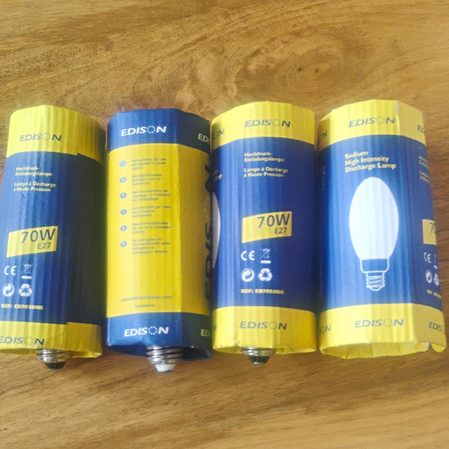 4xedison high pressure sodium - high,