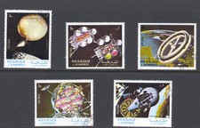 Sharjah 1972 Mi 1000-4  Space