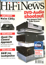 HI-FI NEWS B&W 705 NAIM CDS3