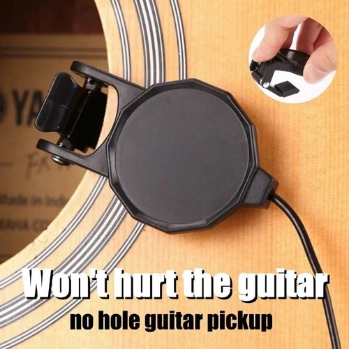 Clip piezo pickup contact - clip,