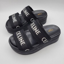 CELINE 39EU Block Slide Wedge