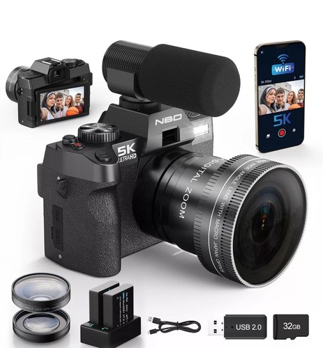 Digital camera 48mp ips - digital,