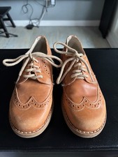 Leather smart shoes John Lewis Heirloom Collection eu 33 uk 1 brown