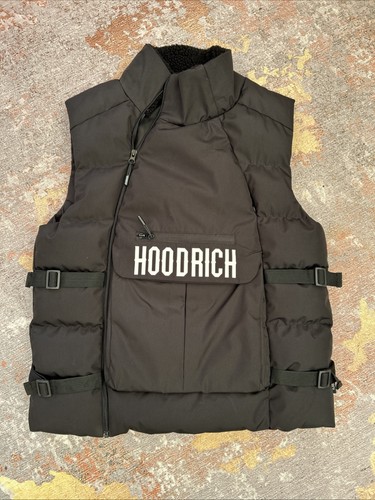 Hoodrich gilet mens black - mens,