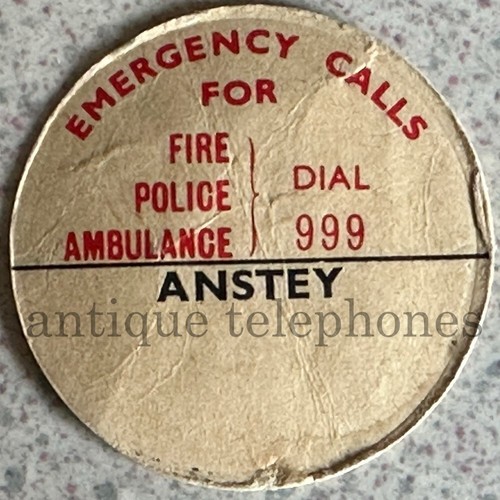 Genuine gpo telephone dial - genuine,