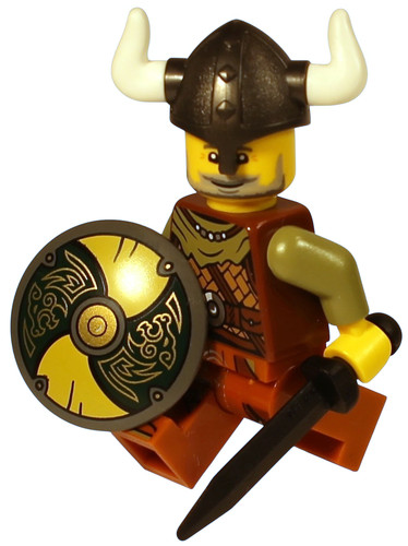 Lego viking minifigure new - viking,