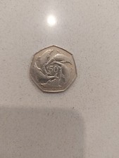 Gibraltar Dolphins 50p 1997
