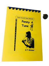 Teach Yourself Penny Whistle Penny a Tune Music Vintage ra