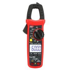 UT204+ Digital Clamp Meter AC/DC Current Volt 600A 600V True RMS NCV Temperature