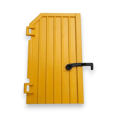 Playmobil wooden gate left - wooden, +