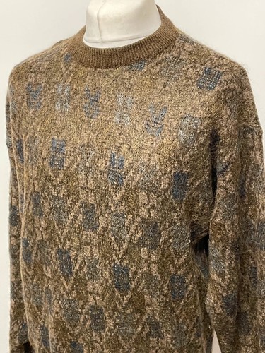 Vintage grandad jumper mens - jumper, xl