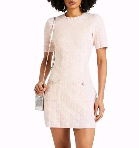 Maje baby pink jacquard - maje,