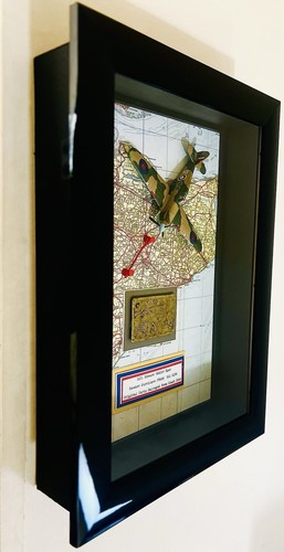 Framed ww2 salvaged - ww2, aircraft