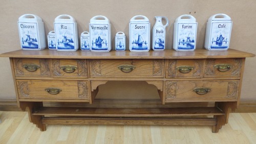 Set french ceramic kitchen - ,