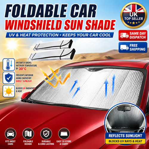 Foldable car windshield - car,