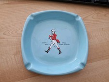 Johnnie Walker Scotch Whisky Advertising Ashtray Tobacciana Mancave Wade