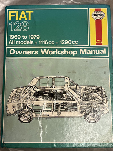 Haynes 087 fiat 128 1969 - haynes,