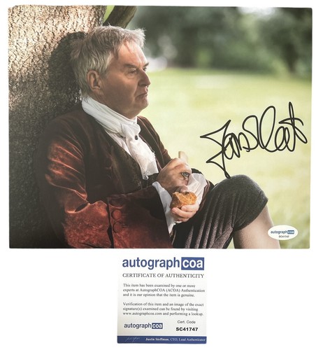 James fleet signed 8x10 tom - james,