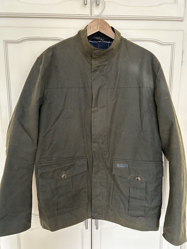 Barbour wax jacket large - barbour,