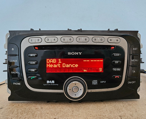Ford sony dab car radio - car, stereo