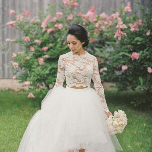 Lace appliques bridal bolero - lace,
