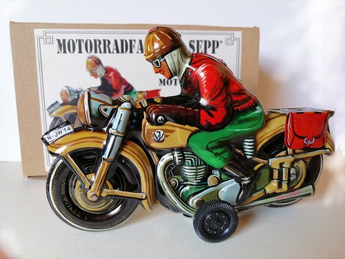 Motorcyclist sepp model - motorcyclist, (model