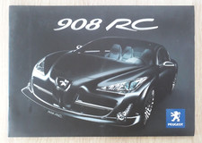 Peugeot 908 RC Brochure 2006 - 5.5 V12 Concept Prototype Saloon UK
